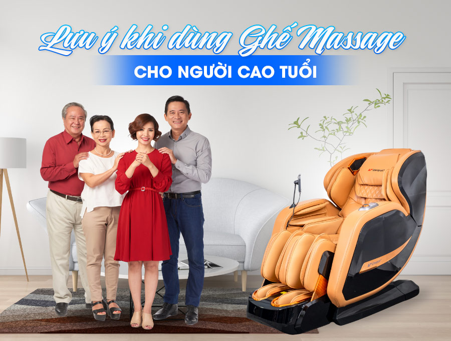 Ghế massage cho người cao tuổi